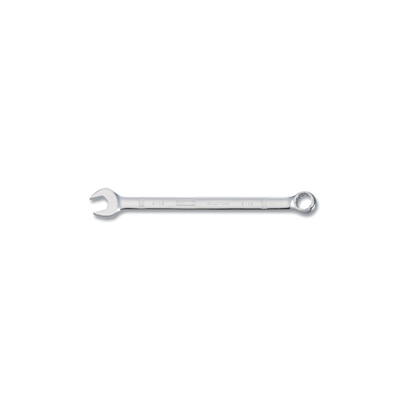 Combination Wrench, 9/16 in, 7-5/32 in OAL, 12-point, Full Polish Chrome