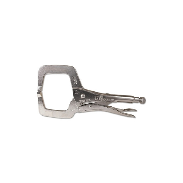 Locking C-Clamps, Locking Grip, 3 1/4 in Throat Depth