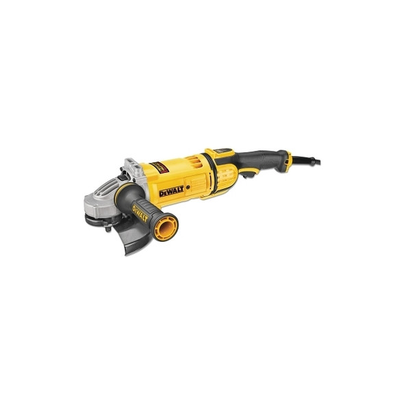 4.9HP Large Angle Grinders, 7 in Dia, 15 A, 8,500 rpm, Trigger; No-Lock