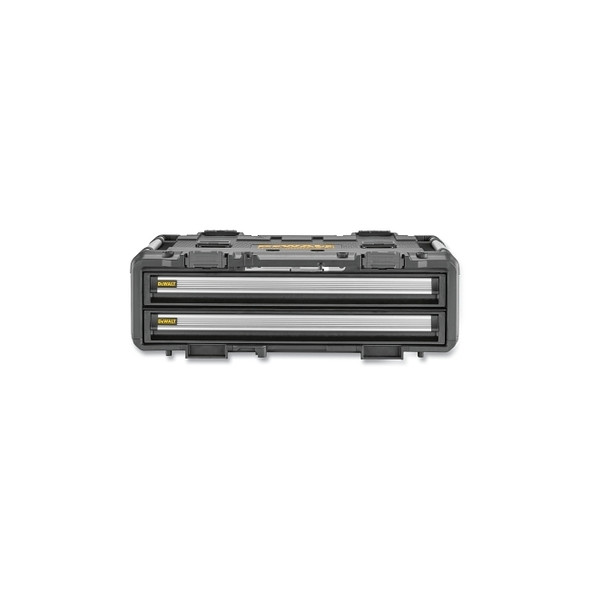 TOUGHSYSTEM® 2.0 DXL™ Work Station Accessory, 2 Shallow Drawers, for 30 in Work Station, 30 L x  22 W x 10 H, Black
