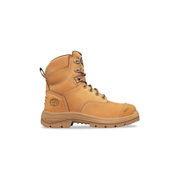 55 Series Wheat Lace Up Work Boot, Size 9, Wheat