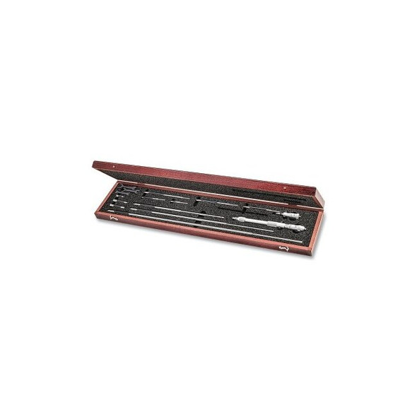 Series 124 21 Pc Solid-Rod Inside Micrometer Set