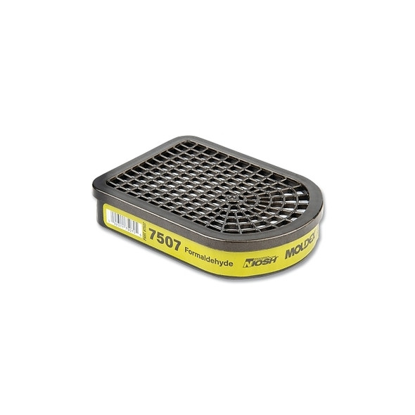7000/7800/9000 Series Semi-Rectangular Gas/Vapor Cartridge, Formaldehyde, for Respirator