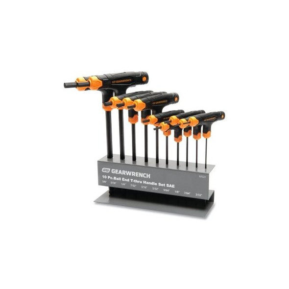 10 pc. Ball End T-Handle Hex Key Set