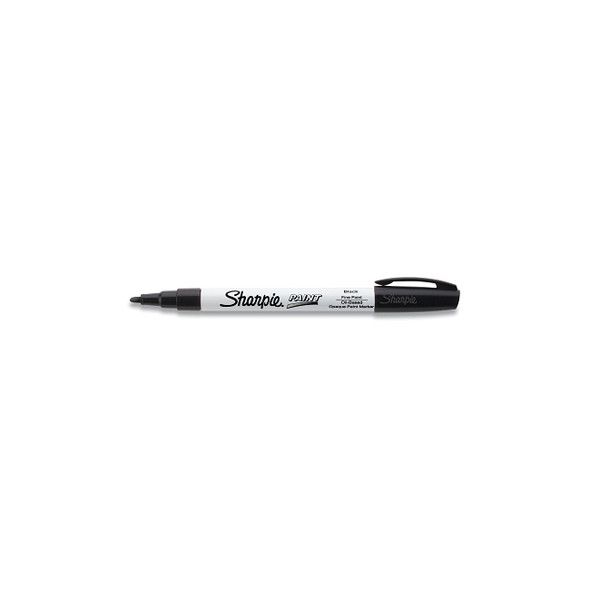 Oil Based Paint Marker, Black, Fine, Fine Bullet