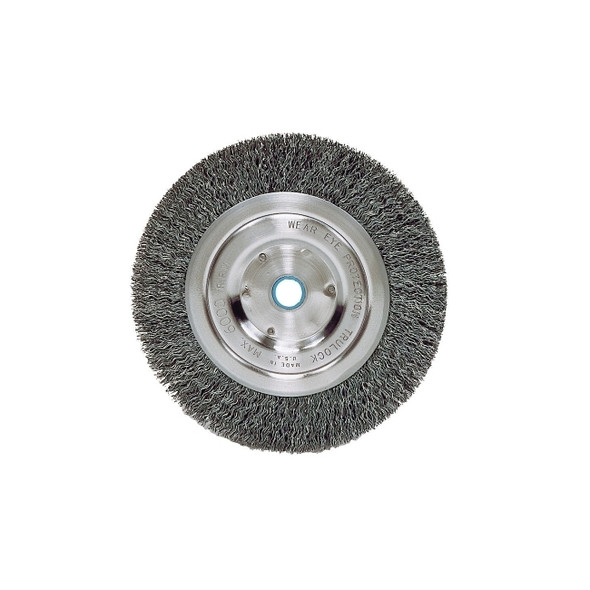 Vortec Pro® Crimped Wire Wheel, 6 in D, .014 Carbon Steel, 6,000 rpm, Retail Pk