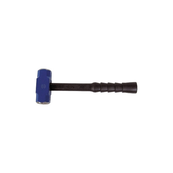 Ergo-Power® Soft Safety Steel Sledge Hammer, 4 lb Head, 14 in Fiberglass Handle, Super Grip Pack of 2