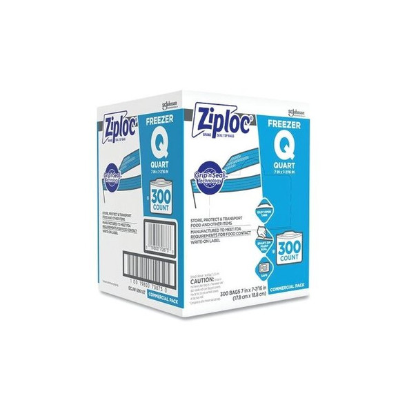 Freezer Bag, 1 qt, 300/CT
