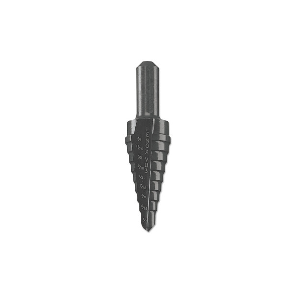 Vari-Bit® Step Drill Bit, #3, 1/4 in to 3/4 in Cutting Dia, 9 Steps