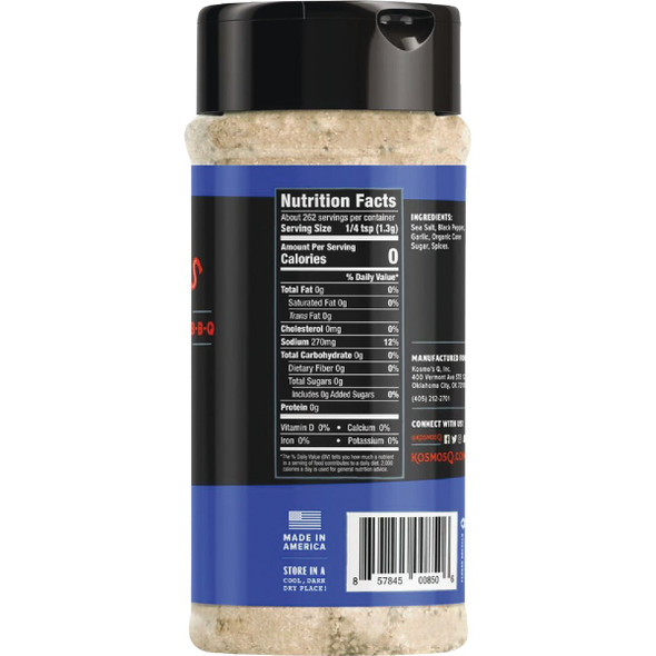 Kosmos Q 12 Oz. SPG Beef Rub Rub-SPG-SHK 867474