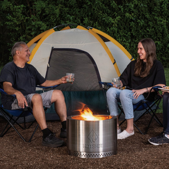 Bond Hotshot 15 In. Portable Wood Burning Fire Pit 52259 803698