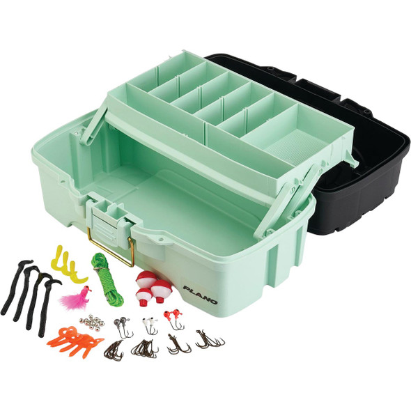 Catch All One-Tray Tackle Box Kit CTCHAL1TRAYTBBKBL