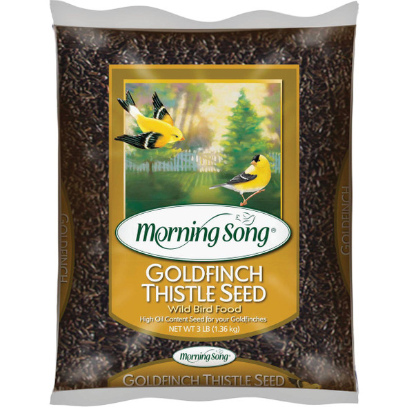 Morning Song 3 Lb. Nyjer Seed Wild Goldfinch Food 12000