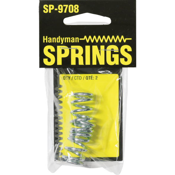 Prime-Line Handyman 0.091 Ga 11-16 In. x 1-1-4 In. Compression Spring (2-Pack) SP 9708 743556