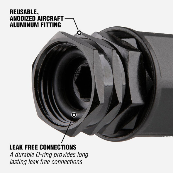 Flexzilla Pro 5-8 In. Barb 3-4 In. Male GHT Plastic Reusable End Hose Coupling RP900625M 705181