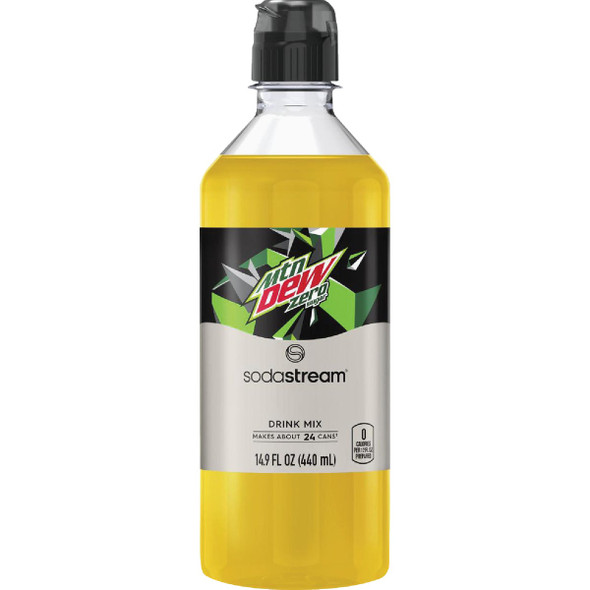 SodaStream 14.9 Oz. Mtn. Dew Zero Sparkling Beverage Mix 1925631010
