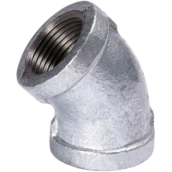 Southland 1-1/4 In. 45 Deg. Galvanized Elbow (1/8 Bend) 510-206HN