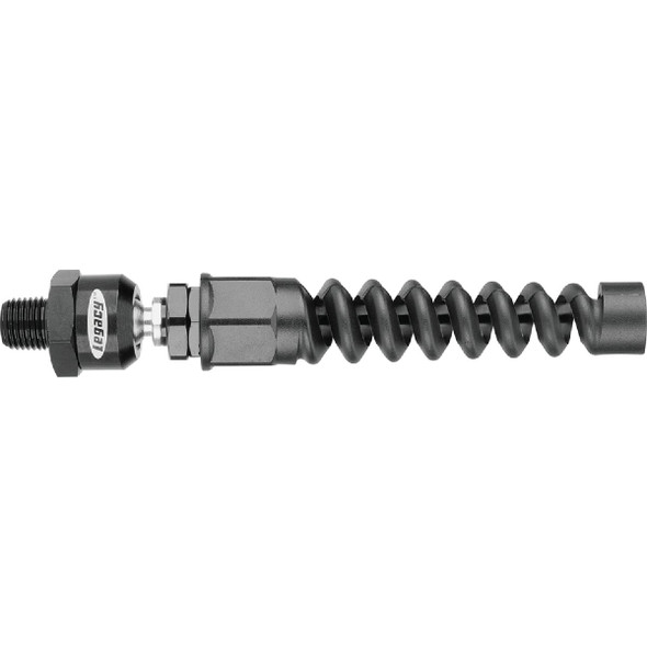 Flexzilla Pro 1/4 In. Barb Reusable Air Hose End with Ball Swivel RP900250BS
