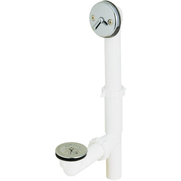 Keeney Chr Triplever Bath Drain 64W