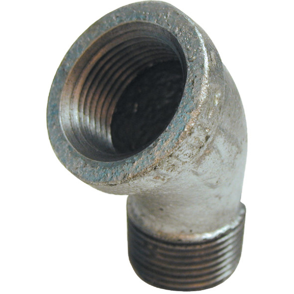 Southland 1/8 In. MIP x FIP 45 Deg. Street Galvanized Elbow (1/8 Bend) 510-500HC