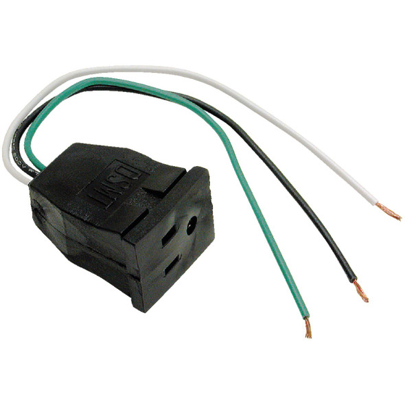 Dial 115V/10A Pigtail Pump Receptacle 7587