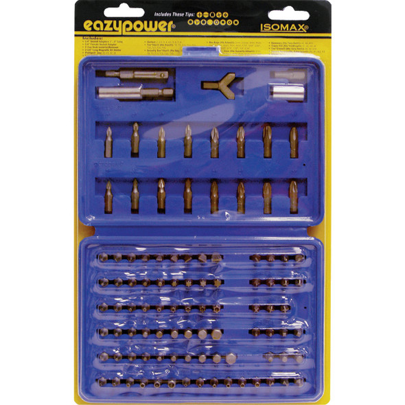 Eazypower Corporation Screwdriver Bit Set (100-Piece) 81962
