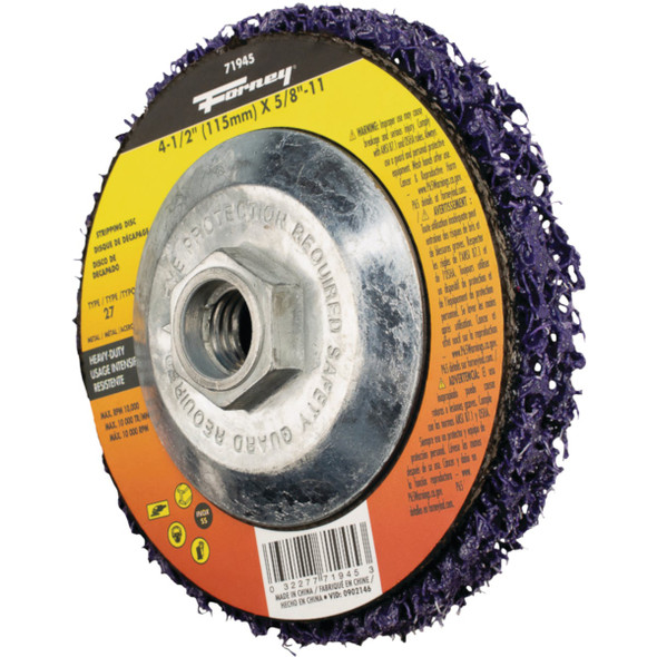 Forney 4-1/2x5/8 H-D Disc 71945