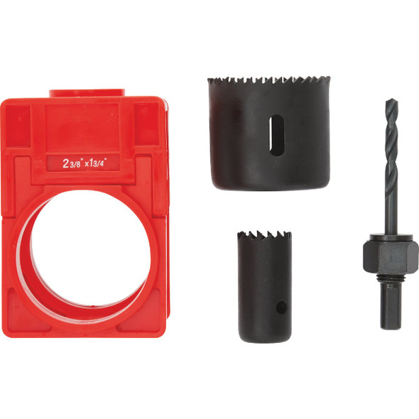 Do it Best Door Lock Installation Kit for Wood Doors QJDIB-PTASET-042 306541