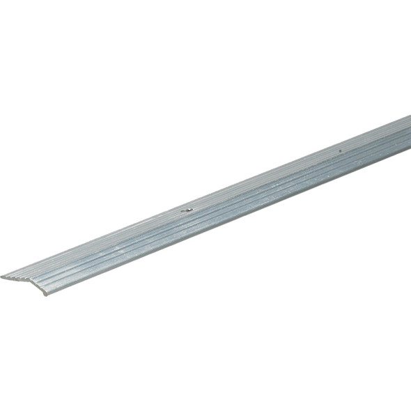 Frost King Satin Silver Fluted 1 In. x 3 Ft. Aluminum Carpet Trim Bar H113FS/3