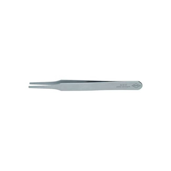 Knipex Precision Tweezers,SS,Straight,4 21/32"L 92 52 23