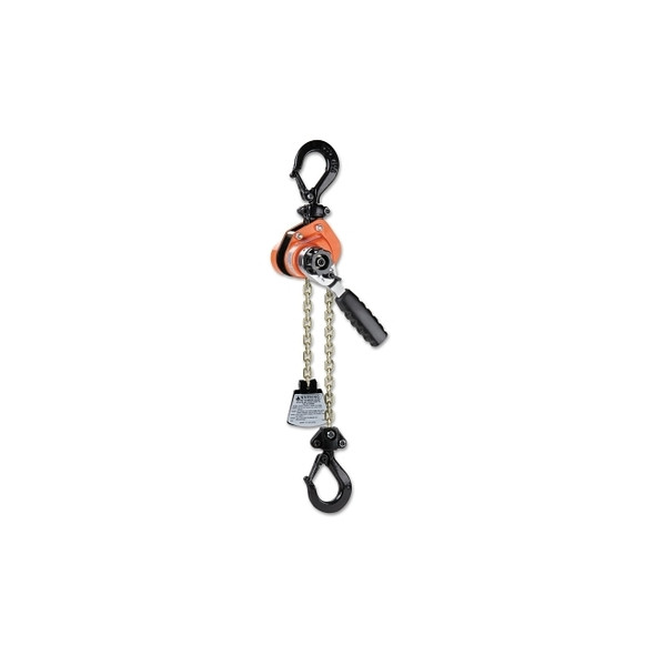 Series 603 Mini Rachet Lever Hoist, 1100 lb, 5 ft Lifting Height, 78 lbf