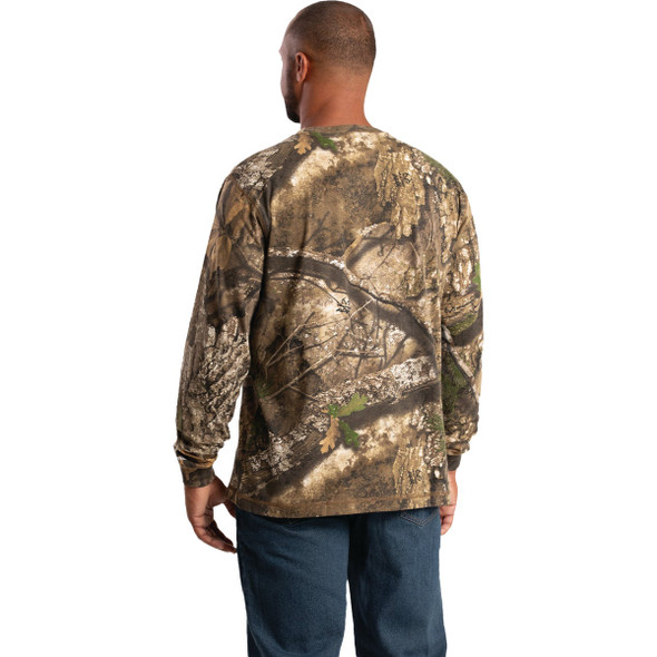 Berne Men's Large Realtree Long Sleeve Pocket Performance T-Shirt BSM39APXR440 729600