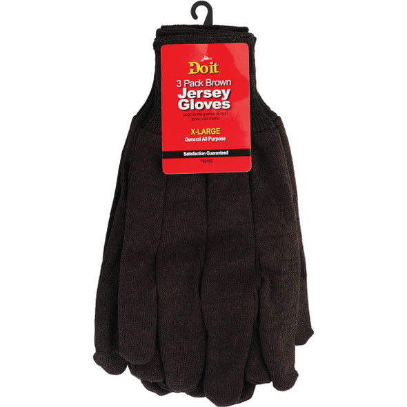Do it XL Jersey Knit Work Glove (3-Pack) 7792-3XL