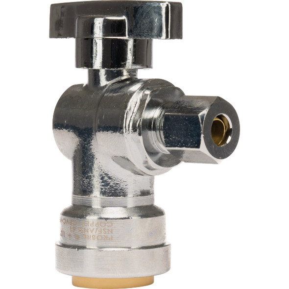 QuickFitting 1/2"x1/4"od Angle Valve LF944AR