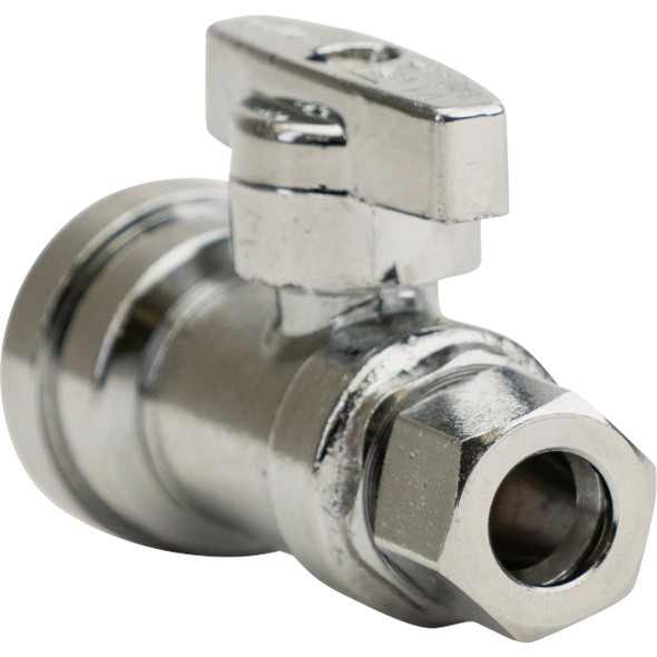 QuickFitting 1/2"x3/8"od Strght Valve LF953SR