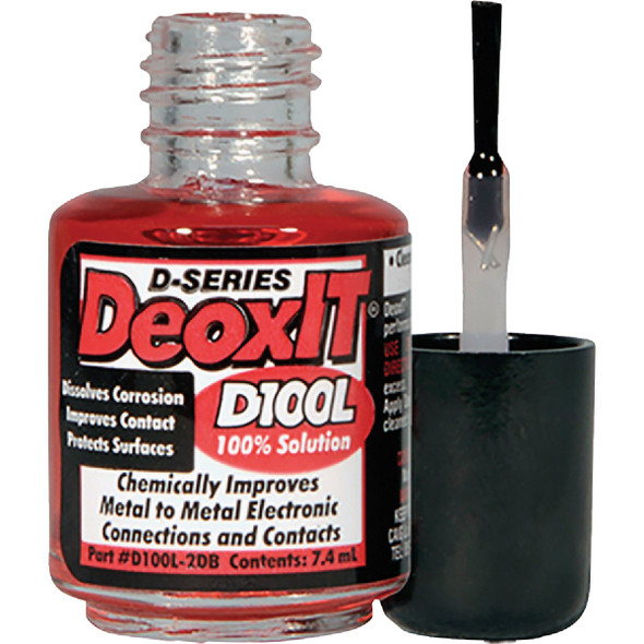 DeoxIT D-Series D100L 7.4 mL Liquid in Brush Applicator D100L-2DB