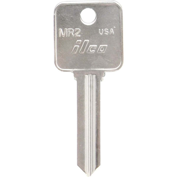 ILCO Metal-Rousseau Nickel Plated Automotive Key, MR2 (10-Pack) IAA17983012