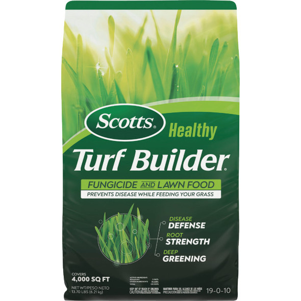Scotts Turf Builder 4000 Sq. Ft. 13.70 Lb. Fungicide & Lawn Food 26028