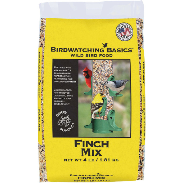 Birdwatching Basics 4 Lb. Finch Mix Wild Bird Food 9545