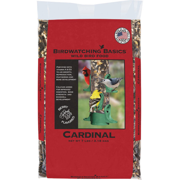 Birdwatching Basics 7 Lb. Cardinal Blend Wild Bird Food 1162