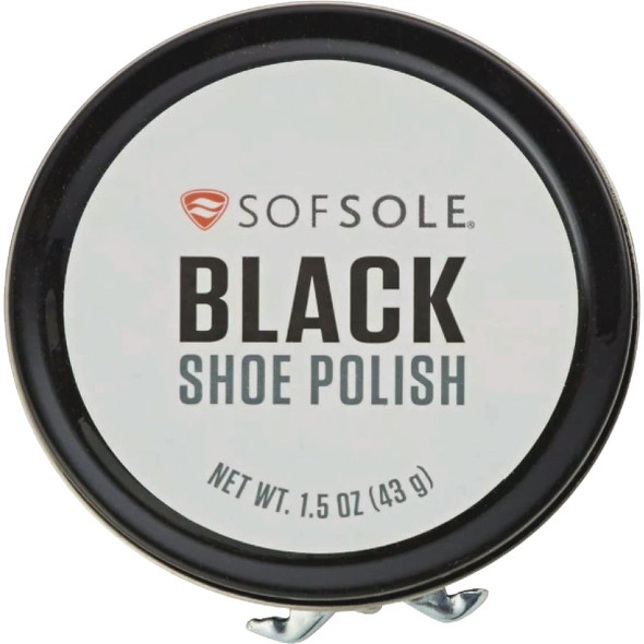 Sof Sole 1.5 Oz. Black Shoe Polish 82093