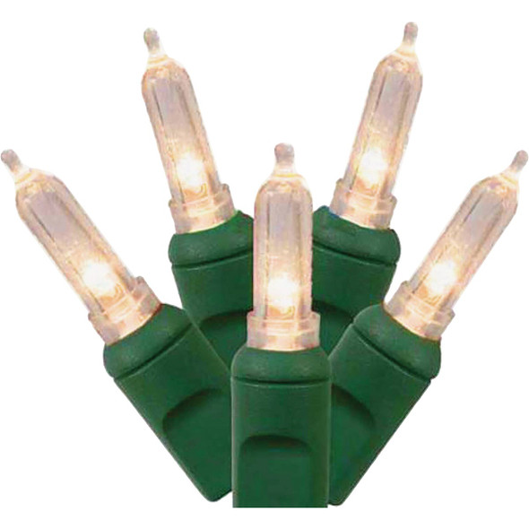 Holiday Wonderland  Warm White 50-Bulb Mini LED String Light Set KT-I50-45