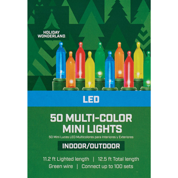 Home Impressions Multi 50-Bulb Mini LED String Light Set KT-I50-44 943152