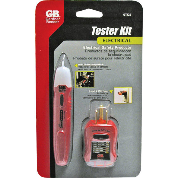 Gardner Bender 2-Piece Electrical Tester Kit GTK-2 563795