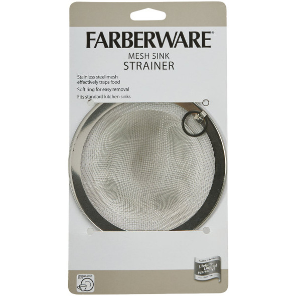 Farberware Mesh Stainless Steel Sink Strainer 5215801 628414