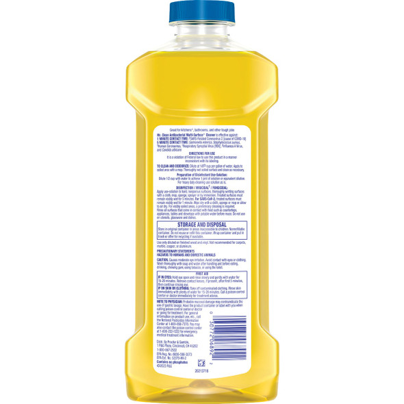 Mr. Clean 23 Oz. Lemon 2X Concentrated Multi-Surface All-Purpose Cleaner 30772068922 628029