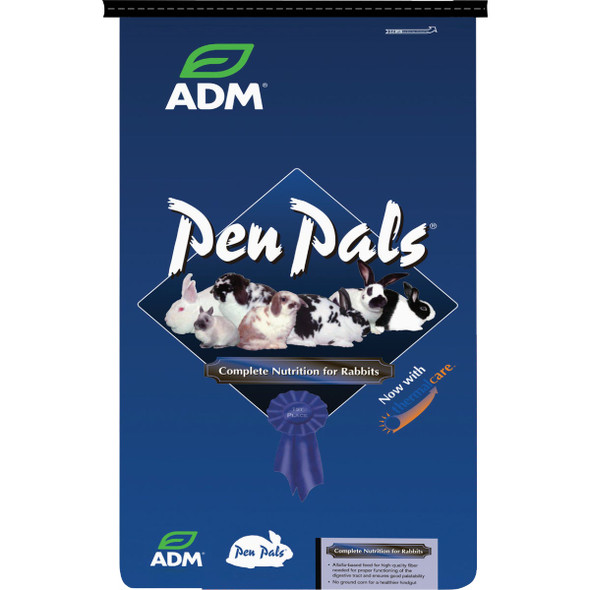 ADM Pen Pals 25 Lb. Rabbit Food Pellets 80034AAAE6