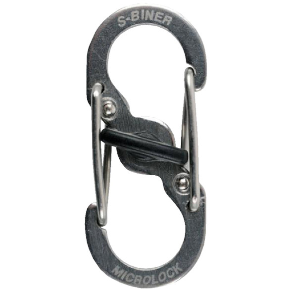 S-Biner 2pk Ss Steel Microlock LSBM-11-2R3