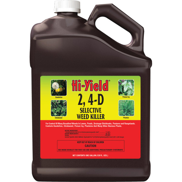Hi-Yield 2, 4-D 1 Gal. Concentrate Selective Weed Killer 21416