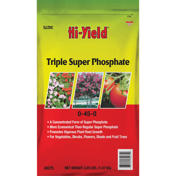 Hi-Yield 3.25 Lb. 0-45-0 Triple Super Phosphate Dry Plant Food 34275